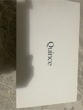 Quince White and Navy Home Dining Mug Box